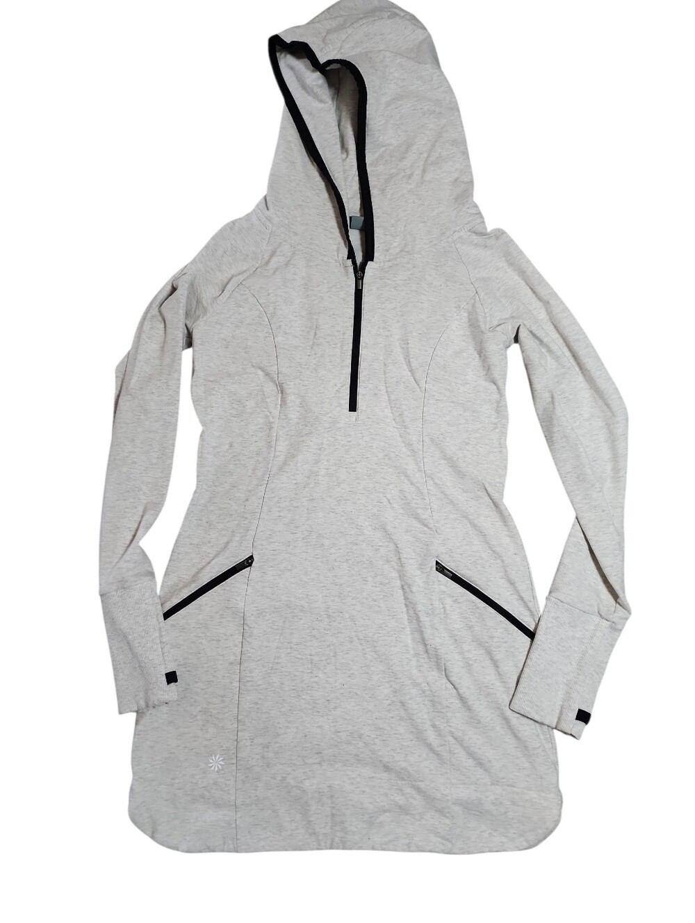 Athleta Warm Up Hooded Sweatshirt Tunic‎